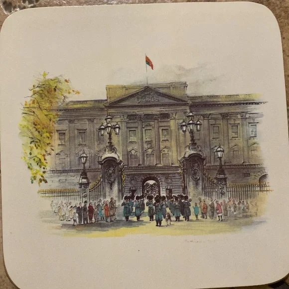 Vintage Clover Leaf London Coaster Set - Picture 9 of 10